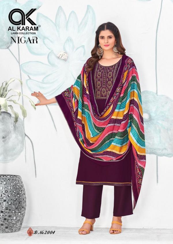 Alkaram Nigar Vol-2 – Dress Material